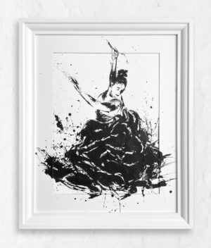 Flamenca XXV 2 <span style=font-weight:300>/ Original Drawing</span>