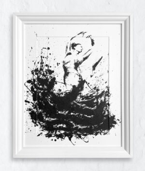 Flamenca XXV 3 <span style=font-weight:300>/ Original Drawing</span>