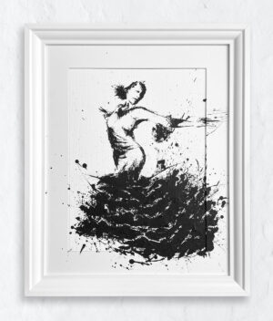 Flamenca XXV 4 <span style=font-weight:300>/ Original Drawing</span>